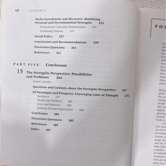 The Strengths Perspective In Social Work Practise Third  Edition Text Book - Picture 12 of 12